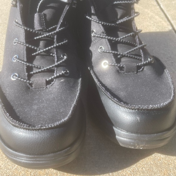 Hey Dude Black  Bradley Classic Tumbled Men's Boots - Picture 5 of 7